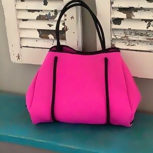 Hot Pink Neoprene Tote
